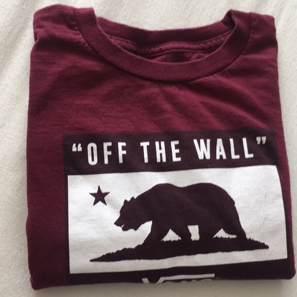 Vans Off The Wall T-Shirt Boys Large - Picture 2 of 3